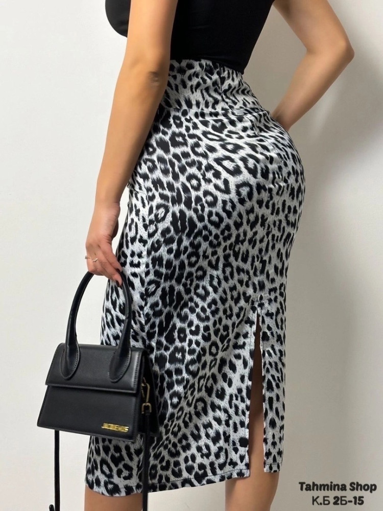 Роскошная, струящаяся юбка из переливающегося шёлка в запоминающемся принте «леопард» сделает ваш образ в стиле «олд мани» купить в Интернет-магазине Садовод База - цена 600 руб Садовод интернет-каталог